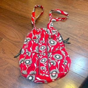 Vera Bradley Red and White Floral Tote
